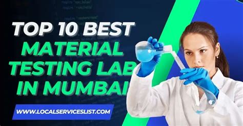 material testing laboratory in mumbai